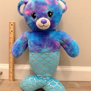 Build-A-Bear Colorful Mermaid Plush